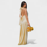 Martina - Haljina s satenskom mašnom