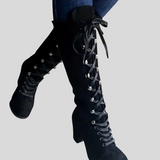 Lena - Ženske Čizme s Udobnom Petom