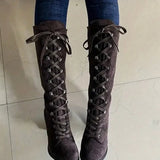 Lena - Ženske Čizme s Udobnom Petom