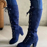 Lena - Ženske Čizme s Udobnom Petom