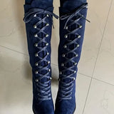 Lena - Ženske Čizme s Udobnom Petom