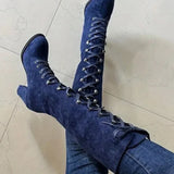 Lena - Ženske Čizme s Udobnom Petom