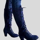 Lena - Ženske Čizme s Udobnom Petom