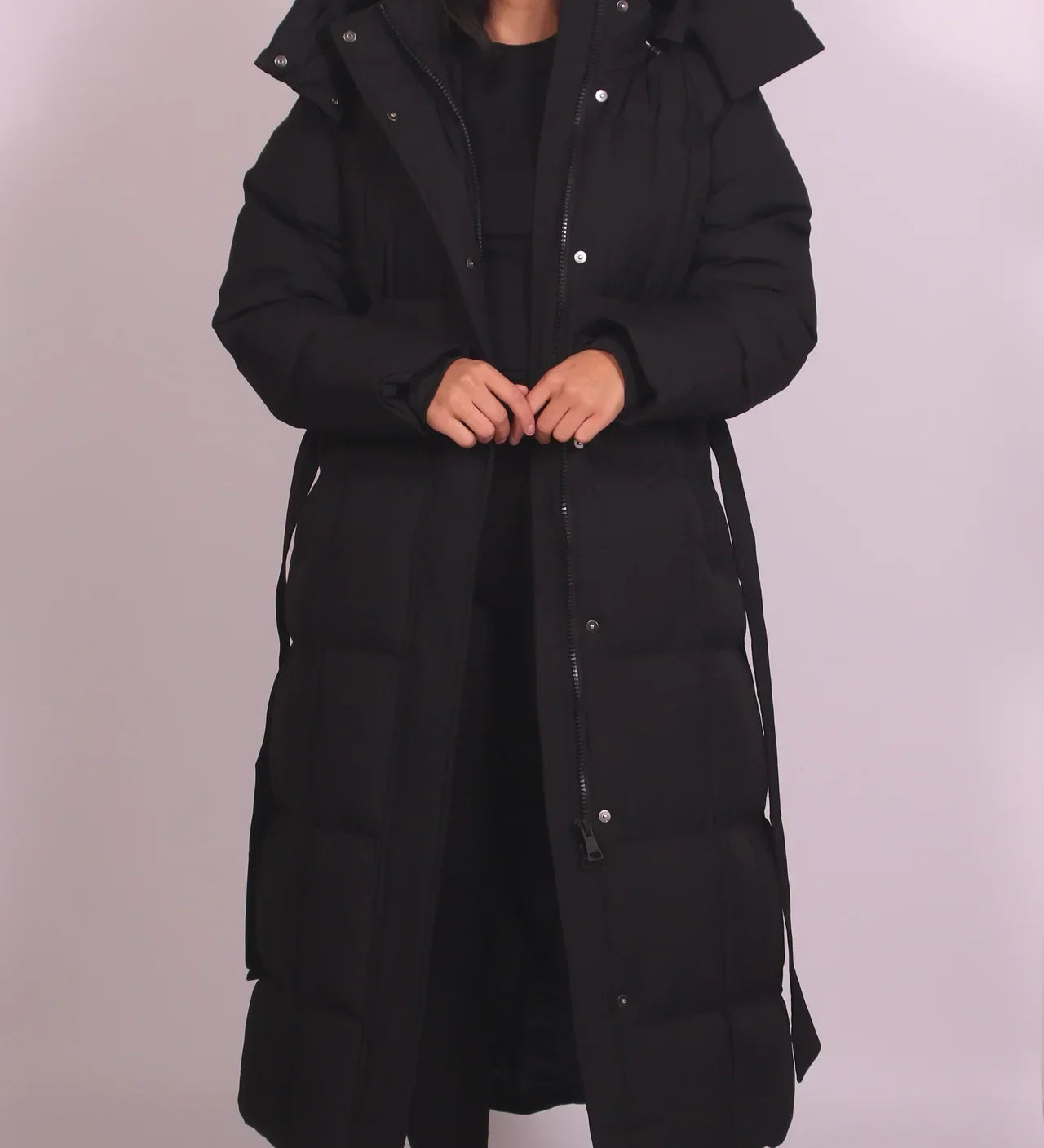 Carmen - Duga Pufasta Jakna s Pojasom