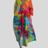 Jelena - Šarena haljina s printom