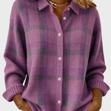 Victoria - Retro Karirana Pulover