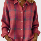 Victoria - Retro Karirana Pulover