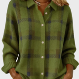 Victoria - Retro Karirana Pulover