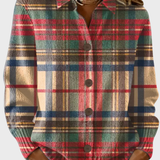 Victoria - Retro Karirana Pulover