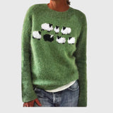 Emily | Udobni retro pulover