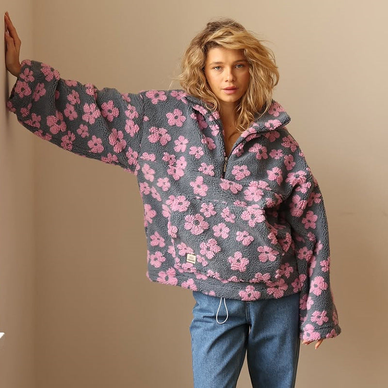 Daisy™ | Fleece pulover Bloom