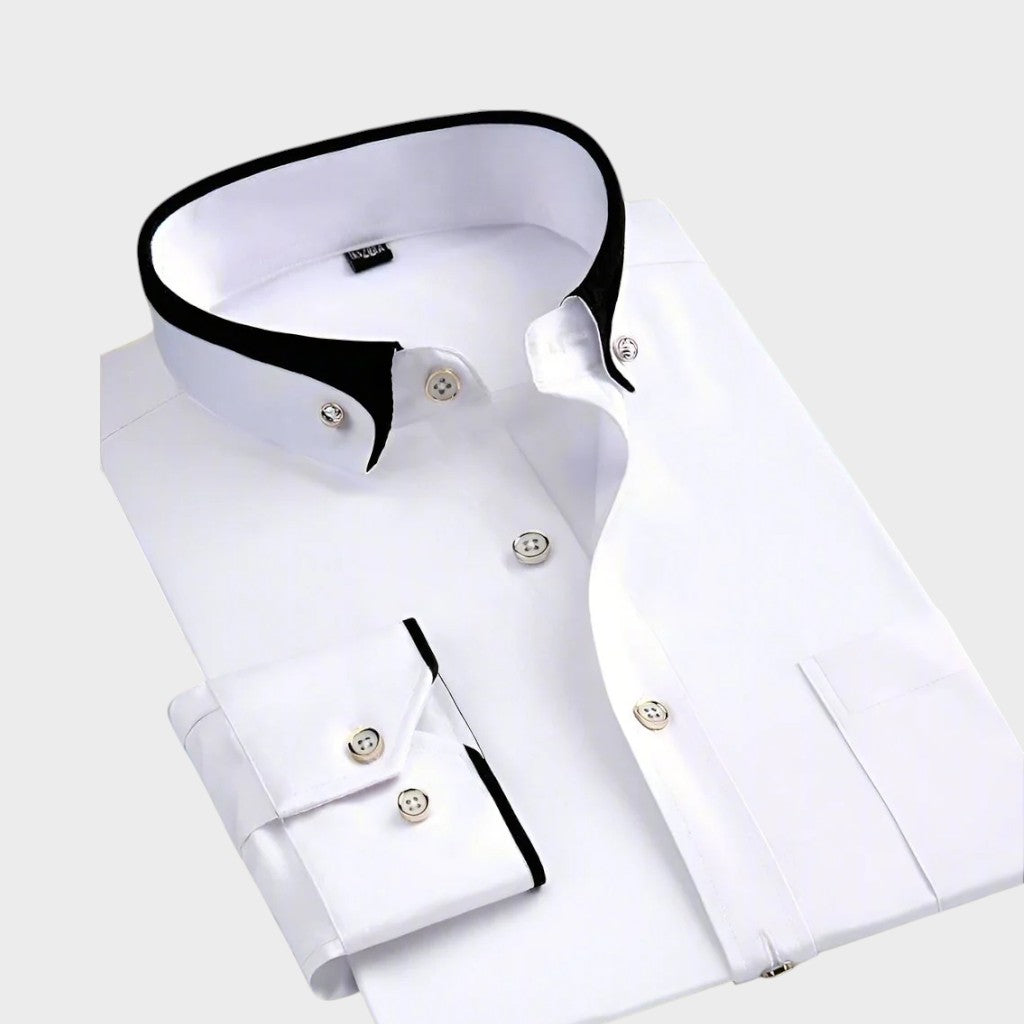 Iver - Klasična Košulja s Dugim Rukavima