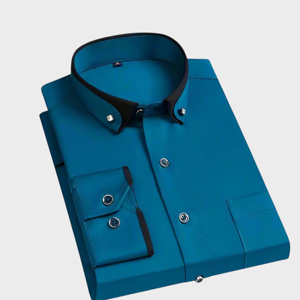 Iver - Klasična Košulja s Dugim Rukavima