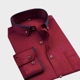 Iver - Klasična Košulja s Dugim Rukavima