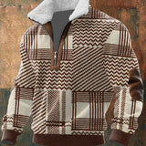 Adam – džemper s patentom i krznenim ovratnikom