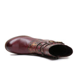 Retro oslikane ravne cipele