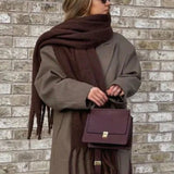 Elegantni ženski zimski šal