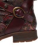 Retro oslikane ravne cipele