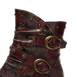 Retro oslikane ravne cipele