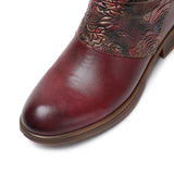 Retro oslikane ravne cipele