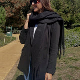 Elegantni ženski zimski šal