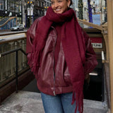 Elegantni ženski zimski šal