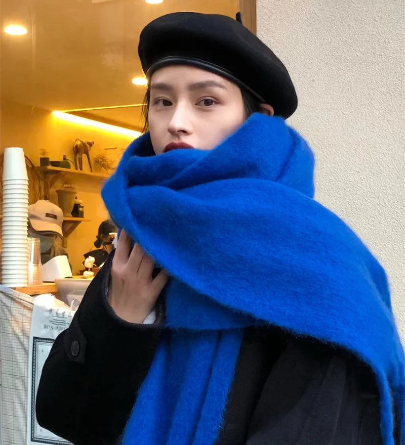 Elegantni ženski zimski šal