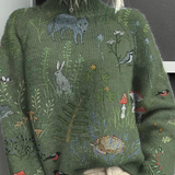 Apolline | Pulover vezen u divljem vrtu