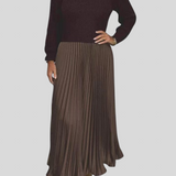 Claudia - Plisirana Haljina s Puloverom