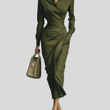 Narelle - Elegantna Preklopna Haljina