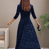 Denise | Haljina od baršuna za blagdansku eleganciju