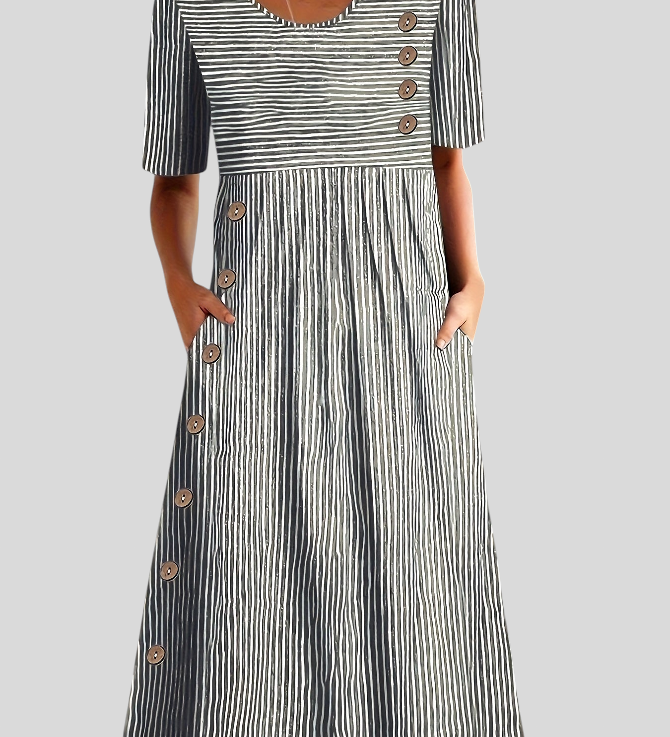 Sofia - Prugasta Ljetna Haljina