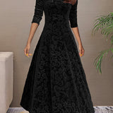 Denise | Haljina od baršuna za blagdansku eleganciju