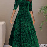 Denise | Haljina od baršuna za blagdansku eleganciju