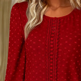 Amy | Bluzica s napuhanim rukavima i okruglim izrezom