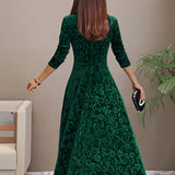 Denise | Haljina od baršuna za blagdansku eleganciju