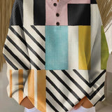 Karin | Pulover s Raznobojnim Kariranim Uzorkom