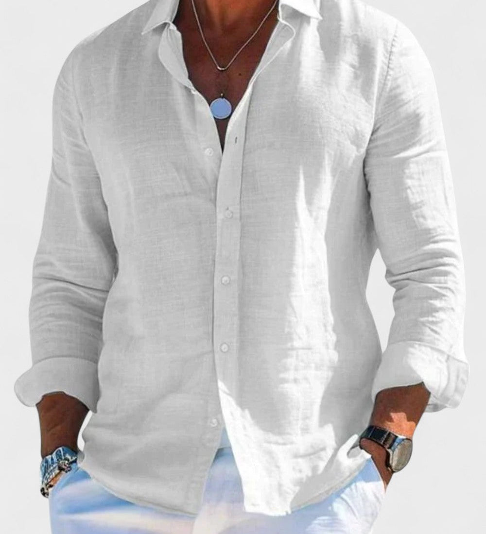 Dennis - Casual košulja od lanene tkanine za muškarce