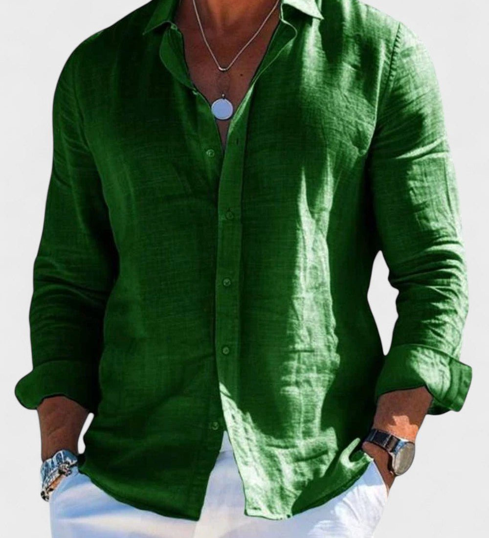 Dennis - Casual košulja od lanene tkanine za muškarce