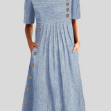 Sofia - Prugasta Ljetna Haljina