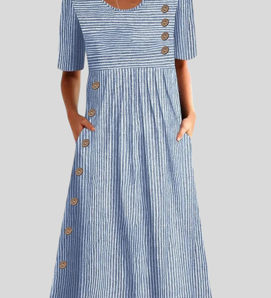 Sofia - Prugasta Ljetna Haljina