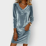 Kathleen – elegantna baršunasta haljina