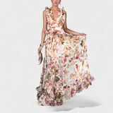 Isabela - Duga cvjetna haljina