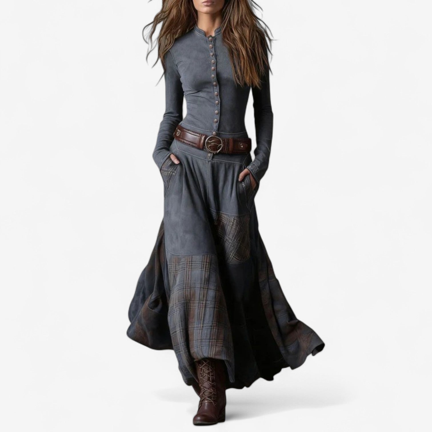 Garnier™ Suedé Haljina