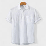 Kaj - Polo majica od lanenog platna