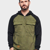 Kristian - Polo-zip majica s kapuljačom