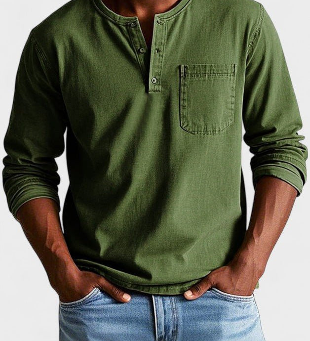 Sebastian - Vintage košulja s dugim rukavima