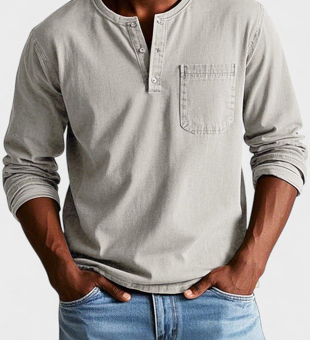 Sebastian - Vintage košulja s dugim rukavima