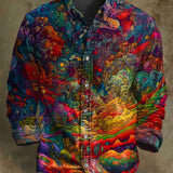 Elegant Retro Zvijezde Košulja