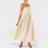 Isabel - Duga haljina s prugama